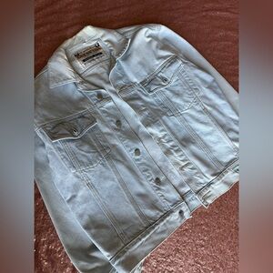 VTG 80s Guess Georges Marciano Denim Trucker Jean Jacket Made In USA Sz S/M
